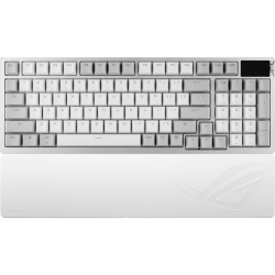 Клавиатура ASUS M901 ROG AZOTH 96 HE/WHT/HFXV2/RU/ABS/ ASUS M901 ROG AZOTH 96 HE/WHT/HFXV2/RU/ABS