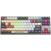 Клавиатура A4Tech Bloody WS87 механическая серый/красный USB беспроводная BT/Radio Multimedia for gamer LED (WS87)