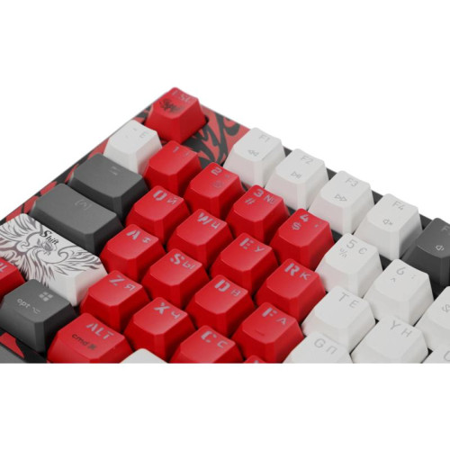 Клавиатура A4Tech Bloody WS87 Naraka механическая черный/красный USB беспроводная BT/Radio Multimedia for gamer LED (WS87)