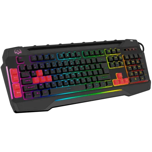 Игровая клавиатура SVEN KB-G8800 (109 кл, макросы, RGB-подсветка, звук. индикация, USB-порт) Игровая клавиатура SVEN KB-G8800 (109 кл, макросы, RGB-подсветка, звук. индикация, USB-порт)