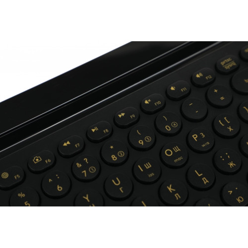 Клавиатура A4Tech Fstyler FBK30 черный/серый USB беспроводная BT/Radio slim Multimedia (FBK30 BLACKCURRANT)
