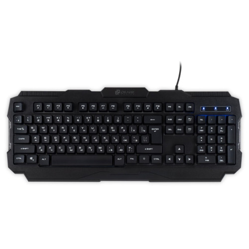 Клавиатура Oklick 757G HW2 черный USB for gamer (1790295) Клавиатура Oklick 757G HW2 черный USB for gamer (1790295)