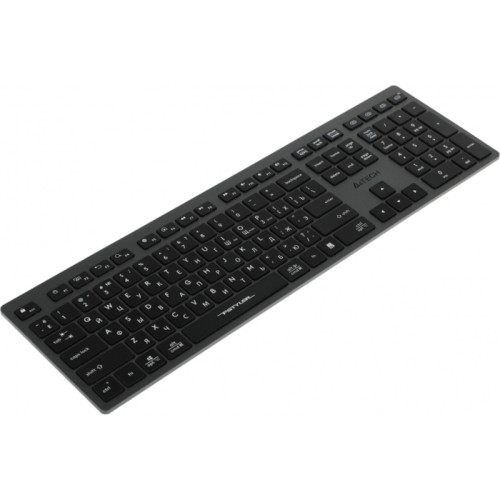 Клавиатура A4Tech Fstyler FBX50C черный USB беспроводная BT/Radio slim Multimedia (FBX50C GREY)