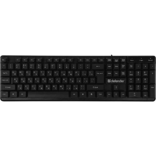 Клавиатура DEFENDER USB SYMBOL HB-559 BLACK 45559