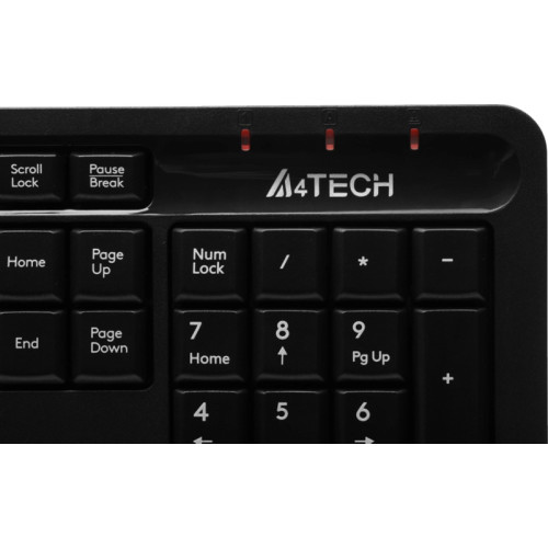 Клавиатура A4Tech Fstyler FKS10 черный/оранжевый USB (FKS10 ORANGE)