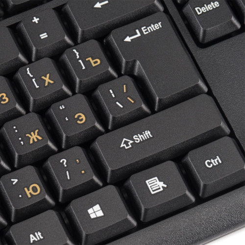 Клавиатура Oklick 130M черный USB (337077)