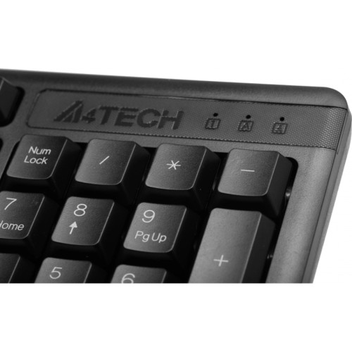 Клавиатура A4Tech KKS-3 черный USB