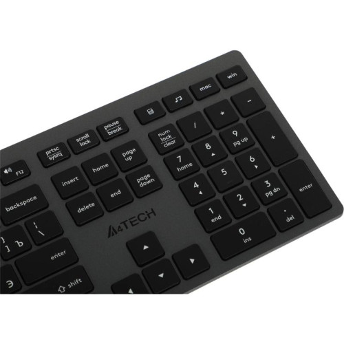 Клавиатура A4Tech Fstyler FX50 серый USB slim Multimedia (FX50 GREY)