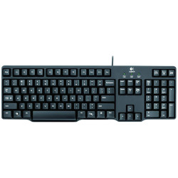 Клавиатура/ Keyboard Logitech Classic K100 PS/2 Black Retail