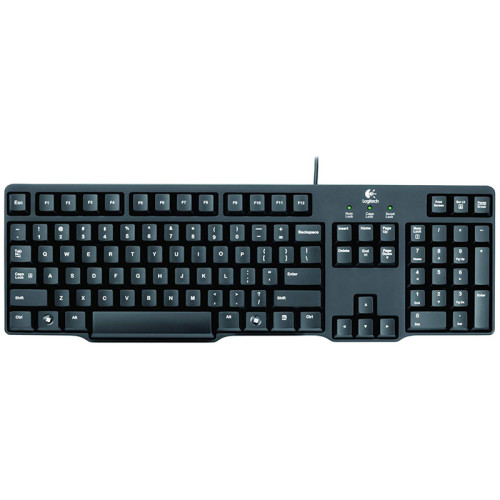 Клавиатура/ Keyboard Logitech Classic K100 PS/2 Black Retail