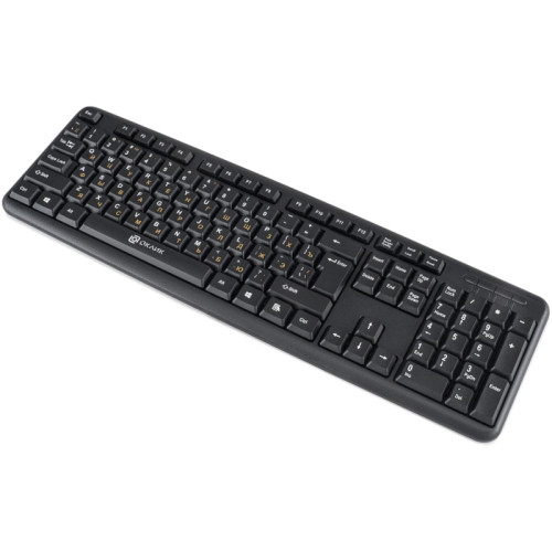 Клавиатура Oklick 130M черный USB (337077)