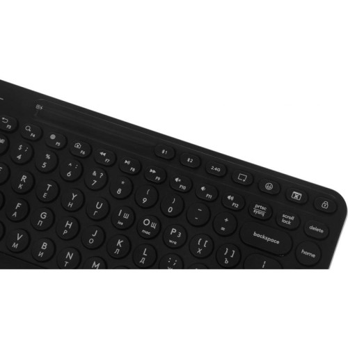 Клавиатура A4Tech Fstyler FBK36C AS черный USB беспроводная BT/Radio slim Multimedia (FBK36C AS)