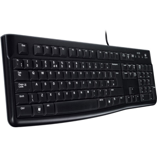 Клавиатура/ Keyboard Logitech K120 (USB, waterproof, low profile) OEM