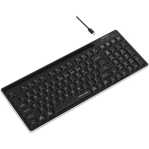 Клавиатура A4Tech Fstyler FBX70C черный USB беспроводная BT/Radio slim Multimedia (FBX70C)