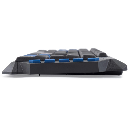 Клавиатура Oklick 750G FROST WAR черный/черный USB Multimedia for gamer (337452)