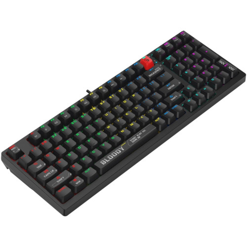 Клавиатура A4Tech Bloody S98 механическая черный USB for gamer LED (S98 BLACK) Клавиатура A4Tech Bloody S98 механическая черный USB for gamer LED (S98 BLACK)