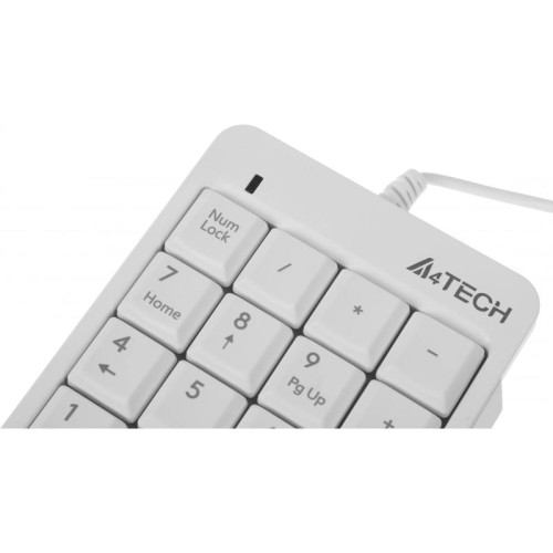 Числовой блок A4Tech Fstyler FK13P белый USB slim для ноутбука (FK13P WHITE)