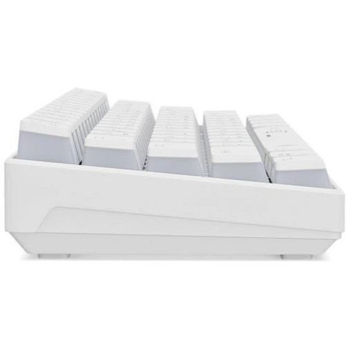 Клавиатура Oklick K763W механическая белый USB беспроводная BT/Radio Multimedia for gamer LED (1920562)