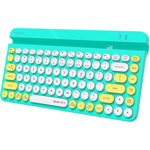 Клавиатура A4Tech Fstyler FBK30 зеленый USB беспроводная BT/Radio slim Multimedia (FBK30 AVOCADO)