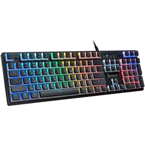 Клавиатура A4Tech Bloody S510RP механическая черный USB for gamer LED (S510RP PUDDING BLACK/BLMS RED) Клавиатура A4Tech Bloody S510RP механическая черный USB for gamer LED (S510RP PUDDING BLACK/BLMS RED)