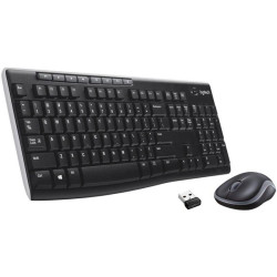 Беспроводная клавиатура + мышь MK270 RUS BLACK 920-003381 LOGITECH