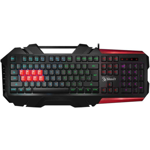 Клавиатура A4Tech Bloody B3590R механическая черный/красный USB for gamer LED (B3590R (BLACK+RED))