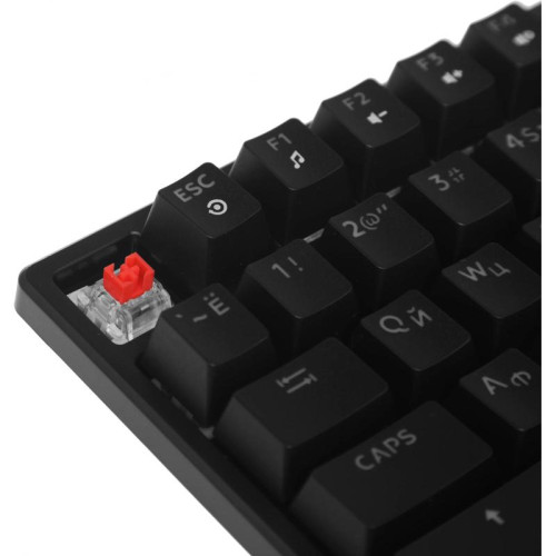 Клавиатура DEFENDER MECHANICAL QUEST GK-596 RU 45596 BLK