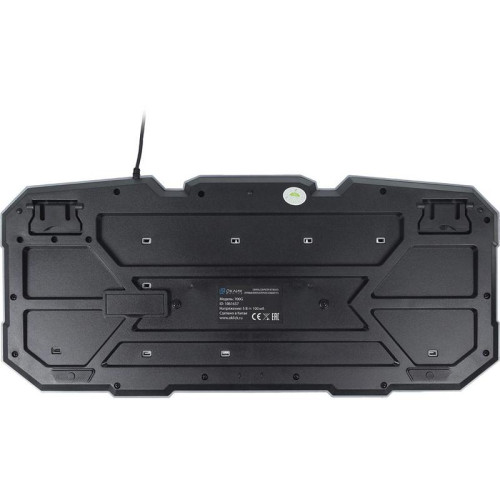 Клавиатура Oklick 700G Dynasty черный USB Multimedia for gamer LED