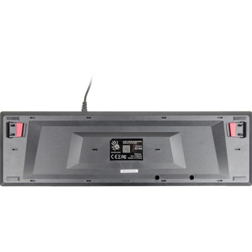 Клавиатура A4Tech Bloody B760 механическая серый USB for gamer LED (B760 GREY (BLACK SWITCH)) Клавиатура A4Tech Bloody B760 механическая серый USB for gamer LED (B760 GREY (BLACK SWITCH))