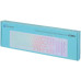 Клавиатура Oklick 420MRL белый USB slim Multimedia LED