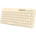 Клавиатура A4Tech Fstyler FBK36C AS бежевый USB беспроводная BT/Radio slim Multimedia (FBK36C AS)