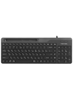 Клавиатура A4Tech Fstyler FK25 черный/серый USB slim