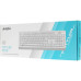 Клавиатура A4Tech Fstyler FK10 белый/серый USB (FK10 WHITE)