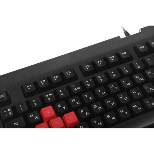 Клавиатура A4Tech Bloody Q100 черный USB Multimedia for gamer (Q100 USB)