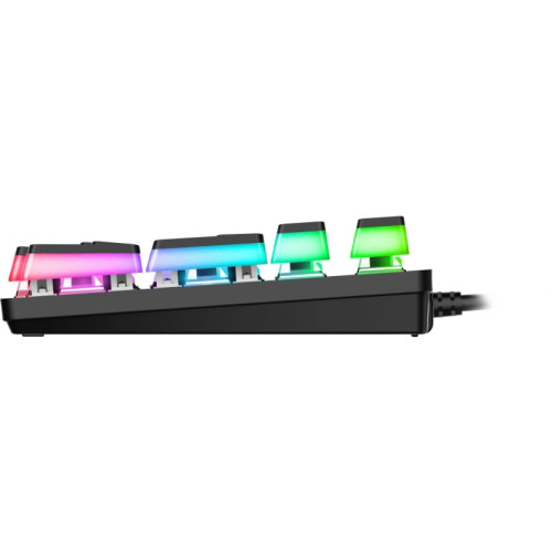 Клавиатура Acer Nitro OKW303 механическая черный/серый USB Multimedia for gamer LED (ZL.KBDCC.01D)