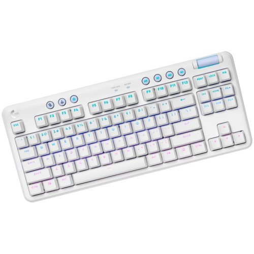 Клавиатура/ Logitech Gaming Keyboard  G715 TKL LIGHTSPEED RGB OFF WHITE