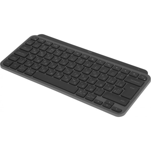 Клавиатура Logitech MX Keys Mini темно-серый/черный USB беспроводная BT/Radio LED (920-010501)