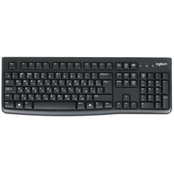 Клавиатура Logitech K120 (USB, waterproof, low profile) OEM [920-002522]