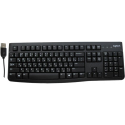 Клавиатура LOGITECH K120 ANSI EN/RU BLACK 920-002583