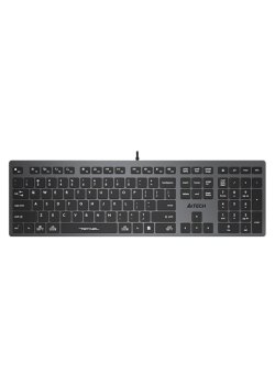 Клавиатура A4Tech Fstyler FX50 серый USB slim Multimedia (FX50 GREY)
