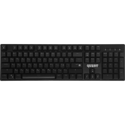Клавиатура DEFENDER MECHANICAL QUEST GK-596 RU 45596 BLK