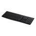 Клавиатура Logitech K270 черный/белый USB беспроводная Multimedia (920-003058)