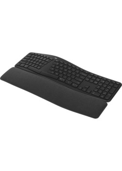 Клавиатура Logitech K860 черный USB беспроводная BT Multimedia Ergo (подставка для запястий) (920-010359)