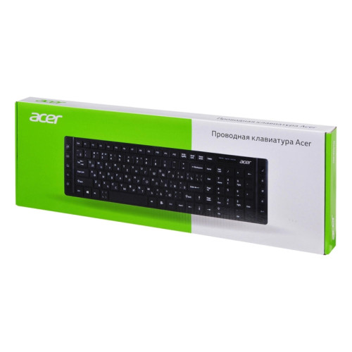 Клавиатура Acer OKW010 черный USB slim Multimedia (ZL.KBDEE.002) Клавиатура Acer OKW010 черный USB slim Multimedia (ZL.KBDEE.002)