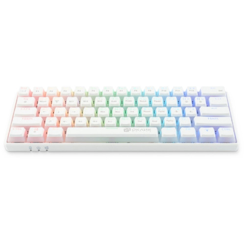 Клавиатура Oklick K763W механическая белый USB беспроводная BT/Radio Multimedia for gamer LED (1920562)