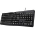 Клавиатура Oklick 305M черный USB Multimedia (1659987)