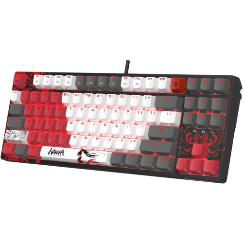 Клавиатура A4Tech Bloody S87 Naraka механическая черный/красный USB for gamer LED (S87 NARAKA)