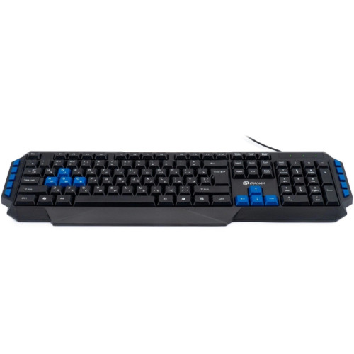 Клавиатура Oklick 750G FROST WAR черный/черный USB Multimedia for gamer (337452)