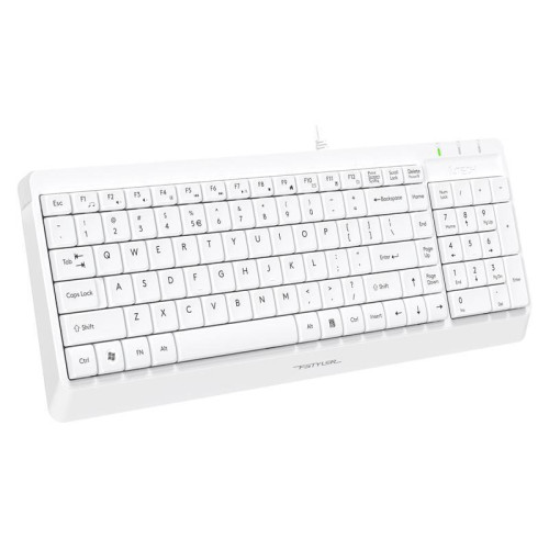 Клавиатура A4Tech Fstyler FK15 белый USB (FK15 WHITE)