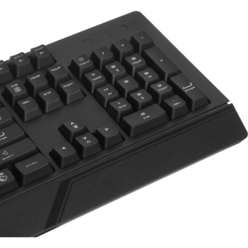Клавиатура MSI VIGOR GK20 RU черный USB Multimedia for gamer LED (подставка для запястий)